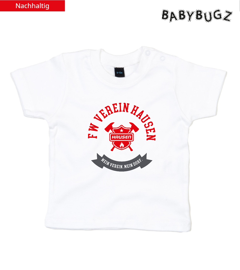 Babybugz Baby T-Shirt White "Bono"
