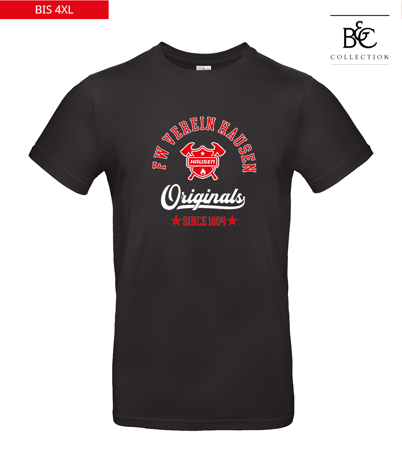 B&C Herren T-Shirt Black "Jacob"