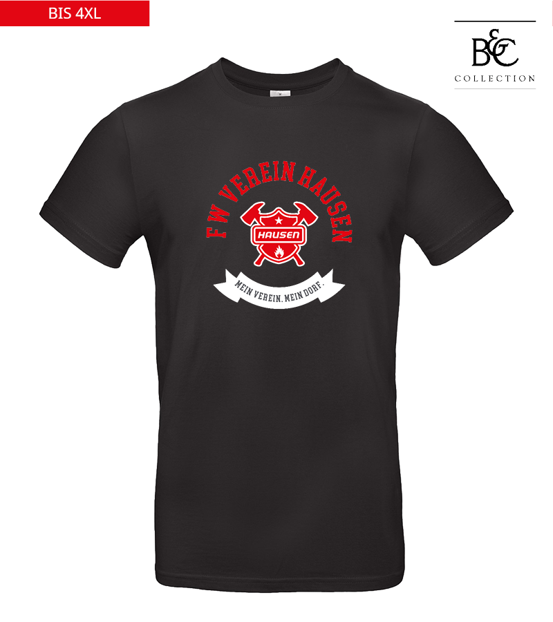 B&C Herren T-Shirt Black "Bono"