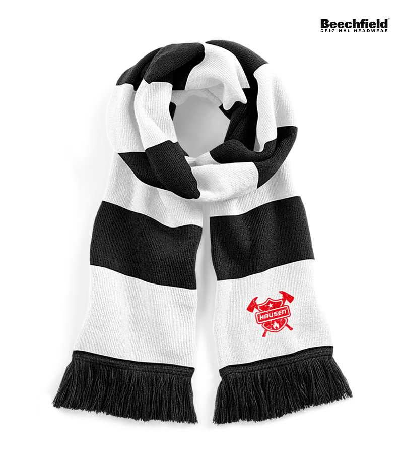 Beechfield Schal Black White "Uwe"