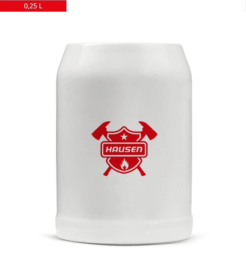 Bierkrug 0,25l White "Anton" A