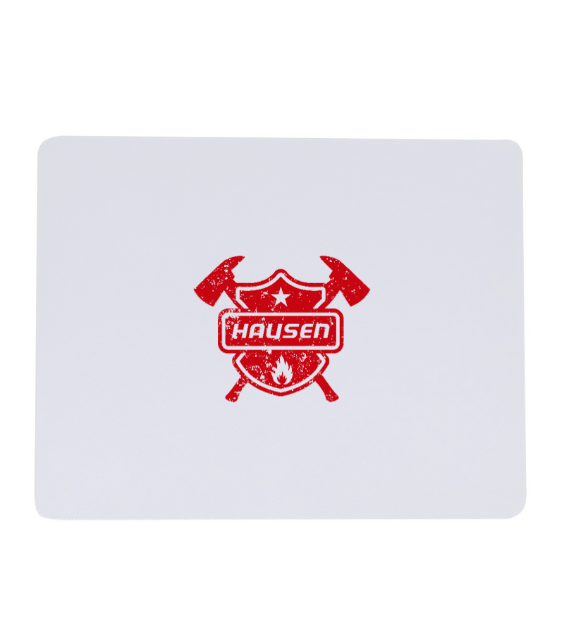 Textil Mousepad White "Uwe"