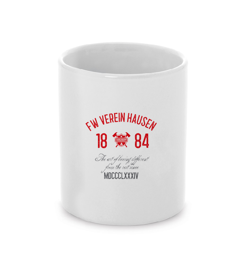 Keramiktasse White "Isack" A