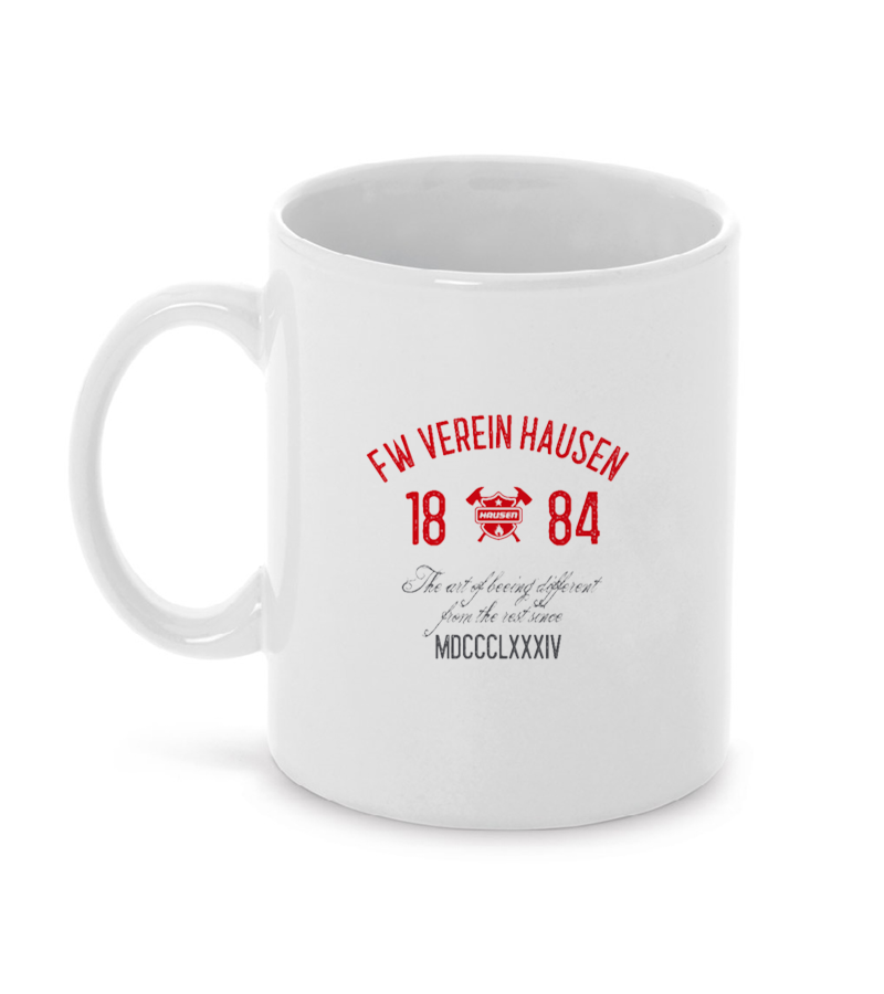 Keramiktasse White "Isack" B
