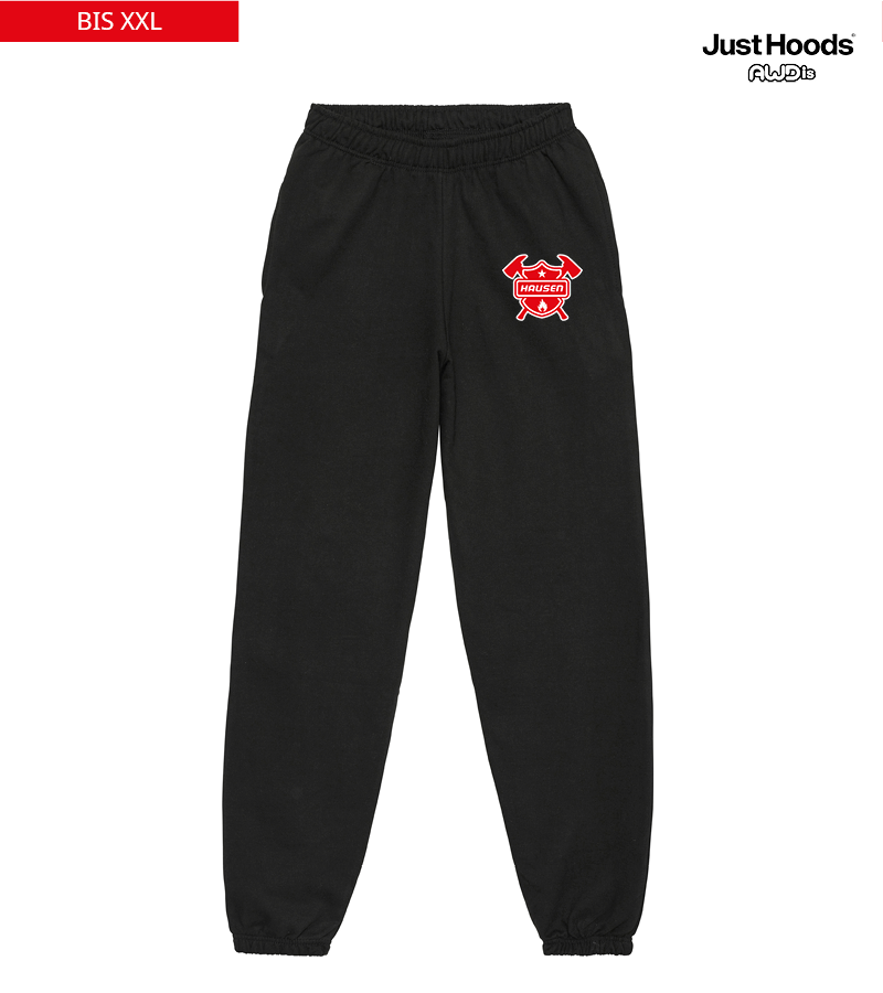 Just Hoods Herren Jogginghose Jet Black "Anton"