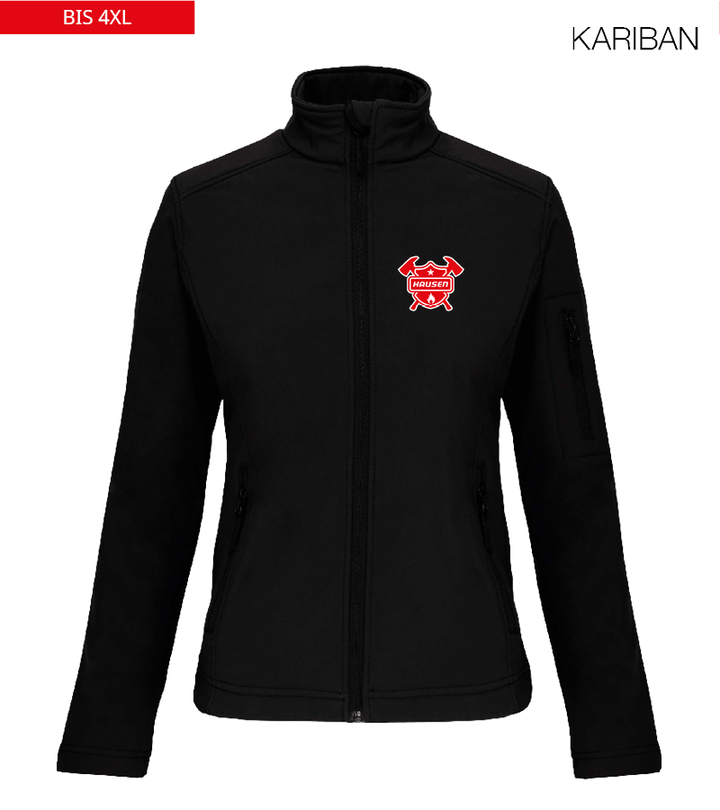 Kariban Damen Softshelljacke Black "Anton"
