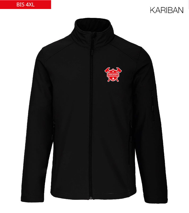 Kariban Herren Softshelljacke Black "Anton"