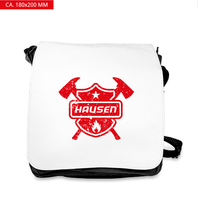 Schultertasche S Black "Uwe"